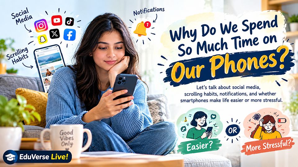 Why Do We Spend So Much Time on Our Phones?