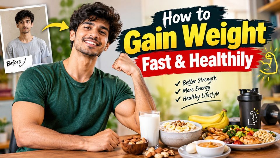 How to Gain Weight Fast & Healthily