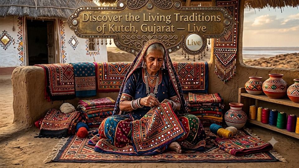 Discover the Living Traditions of Kutch, Gujarat — Live